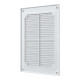 Решетка вентиляционная разъемная вытяжная с сеткой АБС 200мм х 300мм, бел. - ТМ VE