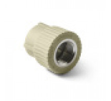 Муфта ВР (ПРХ) d 25*1/2 (20 шт/пач) серая