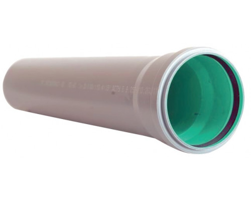 Труба ПП для внутренней канализации 110/2,7/315 зеленая, трехслойная ТМ Instalplast