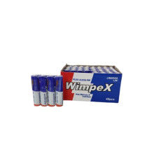 Элементы питания LR03 AAA Alkaline 1,5V BP-4 (уп.40шт) - TM Wimpex