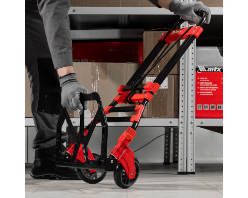 Тележка хоз-ная, складная, 2колеса, метал. каркас, грузоподъем. 80кг - TM MTX