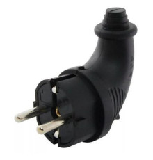 Вилка угловая каучук 2Р+РЕ 16А 250В IP44 - TM TIR