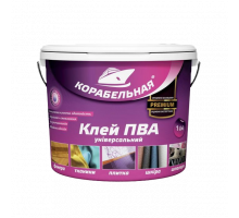 Клей ПВА универсальный ТМ Корабельная 1 кг