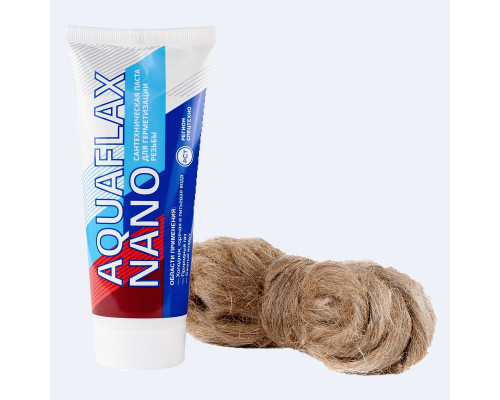 Паста AquaflaxNano 270 гр + Лён 40г (уп.10шт)