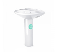 Пьедестал "W101 Universal", белый, 635х170 мм - ТМ GESSO