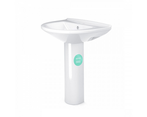 Пьедестал "W101 Universal", белый, 635х170 мм - ТМ GESSO Пьедестал "W101 Universal", белый, 635х170 мм - ТМ GESSO