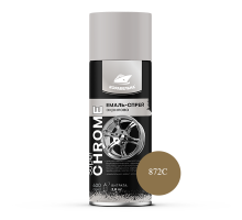Спрей-краска акриловая SUPER CHROME (400мл) хромированое золото PANTONE 872C