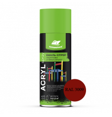 Спрей-краска акриловая универсальная ACRYL SPRAY (400мл) RAL 3009 оксид красный