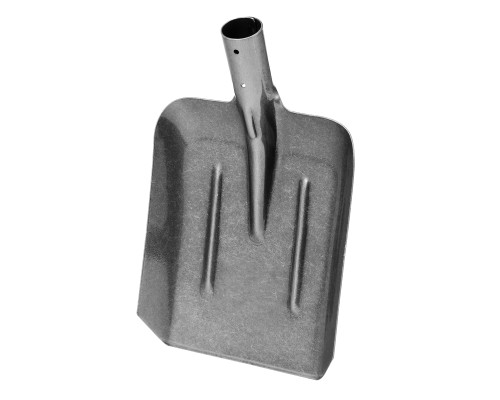 Лопата совковая 330х375мм, с ребрами жесткости, нерж сталь, без черенка - ТМ Palisad