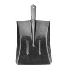 Лопата совковая 240х295мм, с ребрами жесткости, нерж сталь, без черенка - ТМ Palisad