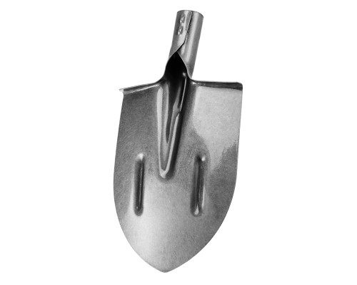 Лопата штыковая 215х265мм, ребра жесткости, нерж. сталь, без черенка (уп.12/1) - TM Palisad