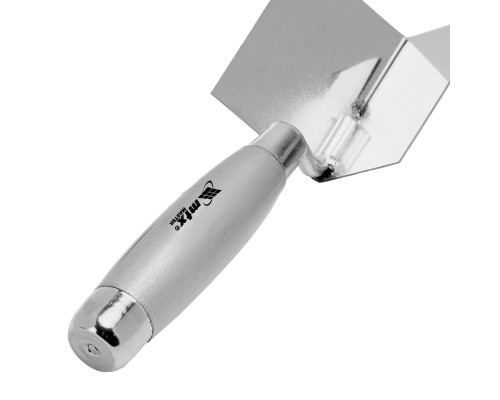 Мастерок из нерж. стали, 80х60х60мм, для внутренних углов, дер. ручка - TM MTX