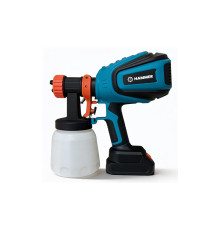 Краскопульт аккум-ный Li-Ion, 21V, 1x2Ah, 600ml/min, 800ml - TM Hammer