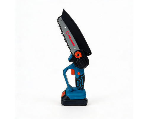 Пила цепная-мини аккум-ая Li-Ion, 21V, 1x2Ah, 150mm - TM Hammer