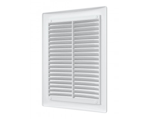 Решетка вентиляционная цилиндрическая вытяжная с сеткой АБС 150мм х200мм - ТМ Эра