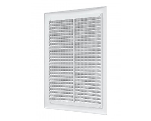 Решетка вентиляционная цилиндрическая вытяжная с сеткой АБС 180мм х 250мм - ТМ Эра