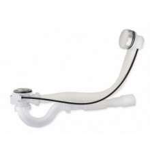 Сифон В1050ПА для ванны 1 1/2"/40 мм прямоточный, полуавтомат - ТМ Kronoplast