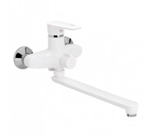 Смеситель Brinex 35W 005, ванна, длиный излив, однорычажный, термопластик ТМ BRINEX
