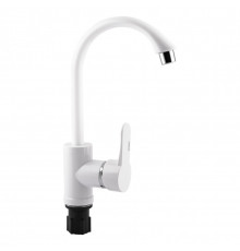 Смеситель Brinex 40W 007, кухня, высокий излив, однорычажный, термопластик ТМ BRINEX