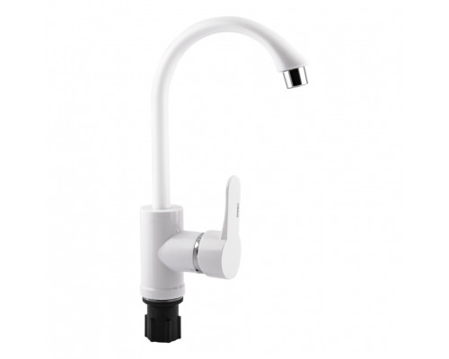Смеситель Brinex 40W 007, кухня, высокий излив, однорычажный, термопластик ТМ BRINEX