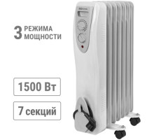 Масл. обогрев. МО-7, 1500 Вт, 7 сек,  регул мощн, термостата, защита от перегрева  - TM TIR