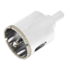 Сверло алмазное по керамограниту, 40 х 67 мм, центрирующее сверло, 3-гран. хвост. (уп.18шт)-TM MTX