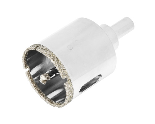 Сверло алмазное по керамограниту, 40 х 67 мм, центрирующее сверло, 3-гран. хвост. (уп.18шт)-TM MTX