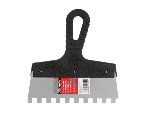 Шпатель для клея с зубьями 200мм 10х10 - ТМ MTX