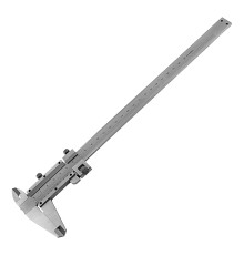 Штангенциркуль 150мм, деления 0,02мм, двойная шкала,с глубиномером (уп.10) - ТМ MTX.