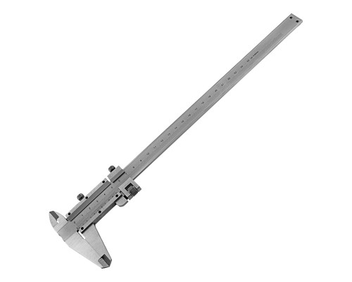 Штангенциркуль 150мм, деления 0,02мм, двойная шкала,с глубиномером (уп.10) - ТМ MTX.