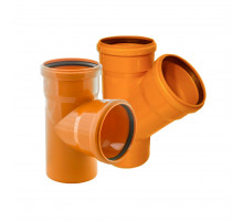 Тройник Ø 160х160х45 для наруж. канализации