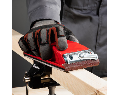 Брусок для шлифования, 160х85мм, пластиковый с зажимами - TM MTX