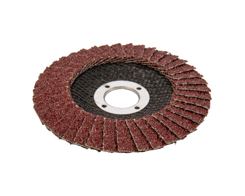 Диск шлиф. лепестк. конический 115 х 22,2 мм P24 (уп.10шт) - ТМ Sparta