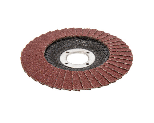 Диск шлиф. лепестк. конический 115 х 22,2 мм P80 (уп.10шт) - ТМ Sparta