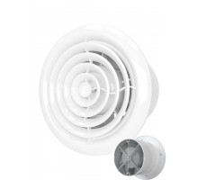 Вентилятор CIRCLE100BD вытяж. с обрат. клапаном D100; 107м3/ч; IP24 (уп.28шт) - TM VE