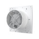Вентилятор EASY100BD вытяж. с обрат. клапаном D100мм; 97м3/ч; IP24, полипропилен (уп.20шт) - ТМ VE
