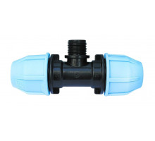 Тройник компрессионный НР 25x1/2x25 TM VS PLAST