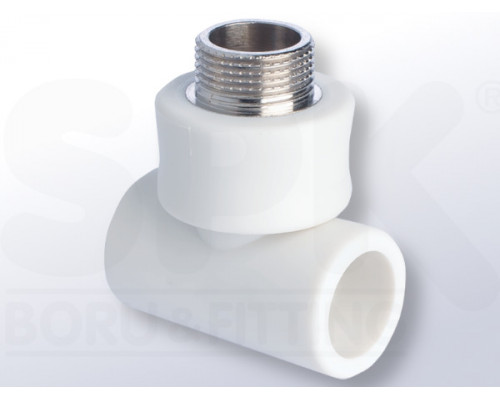 Тройник НР (ПРХ) D 25х1/2 * (5; 50) ТМ SPK