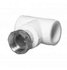 Тройник с накидной гайкой D 25-3/4 * (20; 60) ТМ ProAqua