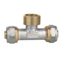 Тройник с НР (компресс.) 16х1/2х16 (уп.10шт) - TM STA