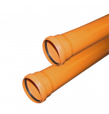 Труба ПП для наружной канализации 110/2000/3.4 класс жесткости SN 4 TM Valfex