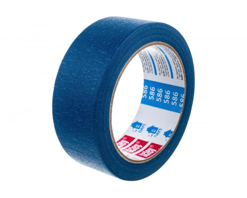 Лента малярная 38мм х 33м синяя, серия-586, арт. 0300-863338 (12шт) - TM Scley