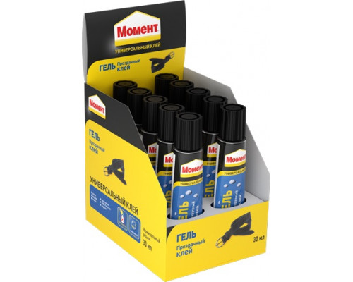 Момент Гель, 30мл, в шоу-боксе, 10шт - (кор.120шт)-ТМ Момент