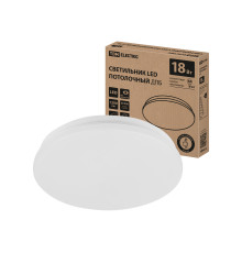 Светильник LED потолочный ДПБ 01, 18Вт, 6000К, Классика - TM TDM