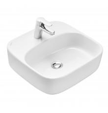 Умывальник накладной Одри Soft, 420х420 с отверстием - ТМ SANTEK