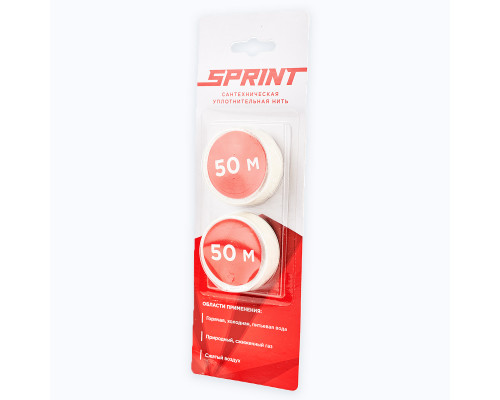 Уплотнительная нить "SPRINT" набор зап. катушек 2х50м (уп.15шт)