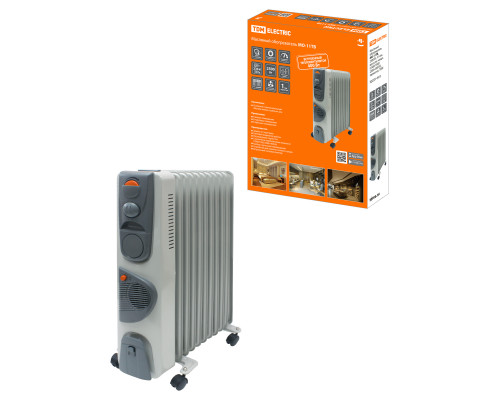 Масл. обогрев. МО-11ТВ, 2500 Вт, 11 сек вент рег мощн (1000/1500/2500+400 Вт) термост - TM TDM Масл. обогрев. МО-11ТВ, 2500 Вт, 11 сек вент рег мощн (1000/1500/2500+400 Вт) термост - TM TDM