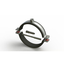 Хомут металлический с рез. прокл. 25-30мм 3/4" шпилька М8 (уп.150шт) - ТМ MCS