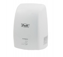 Электросушитель для рук PUFF (8815), высокоскоростной, пластик., белый, 1000 W ТМ ТК ТЗС