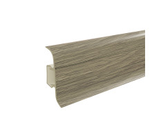 Плинтус ПВХ 56мм 146 Кедр алтайский 2,5м (уп.40шт) - ТМ RicoLeo